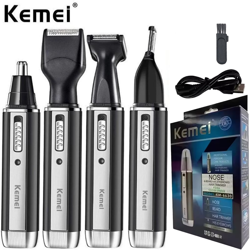 Men'S Grooming Electric Trimmer - Trymer do nosa Kemei-6630, akumulatorowy trymer