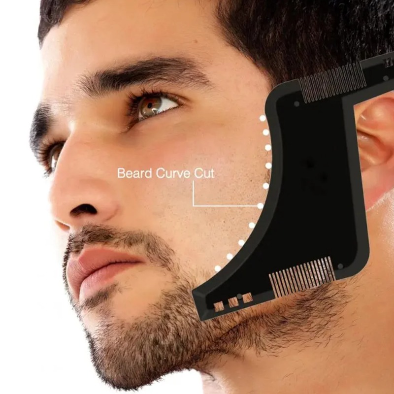 Men'S Grooming Facial - 1 szt. Męski grzebień do kształtowania