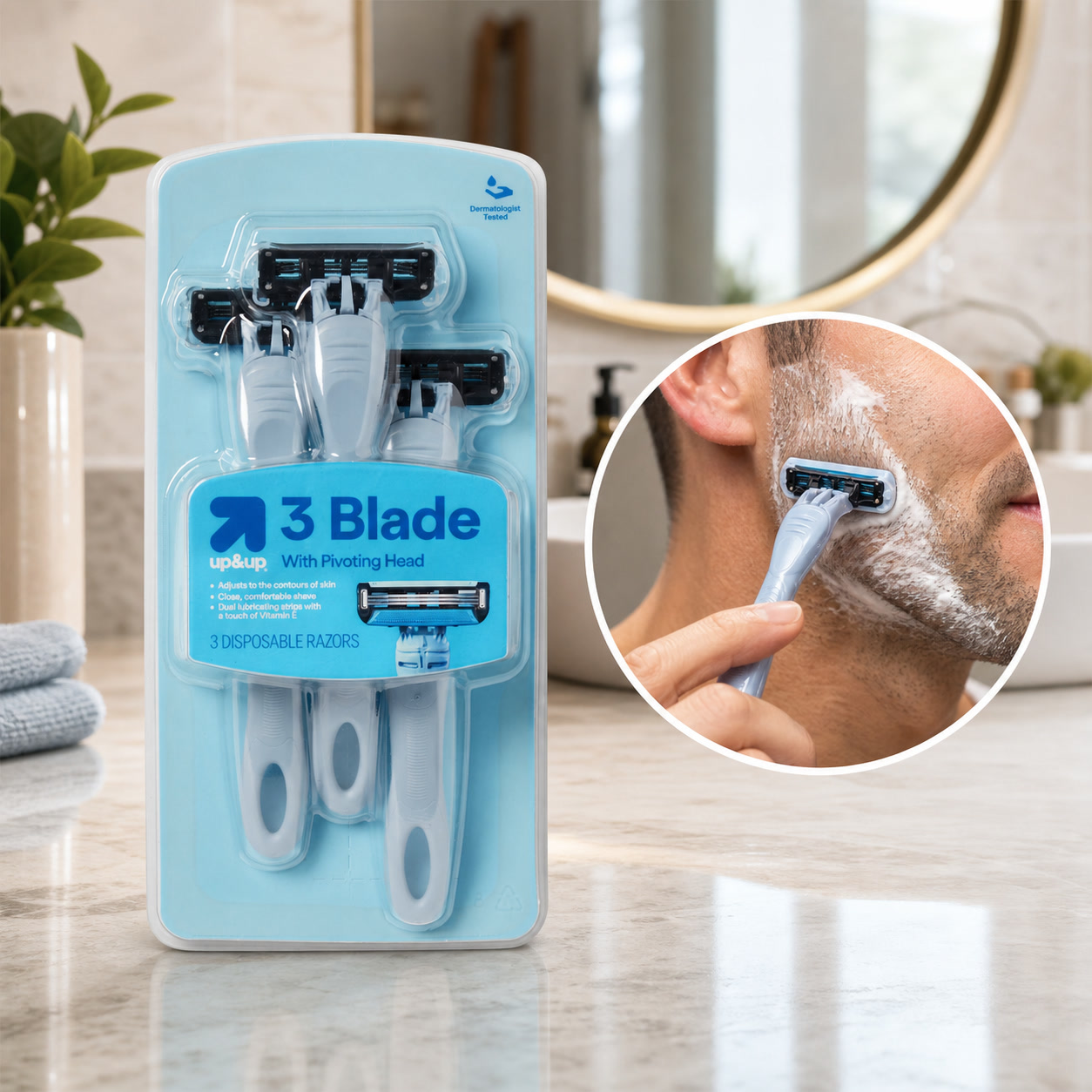 Men'S Grooming Blade - Męskie jednorazowe maszynki do golenia z