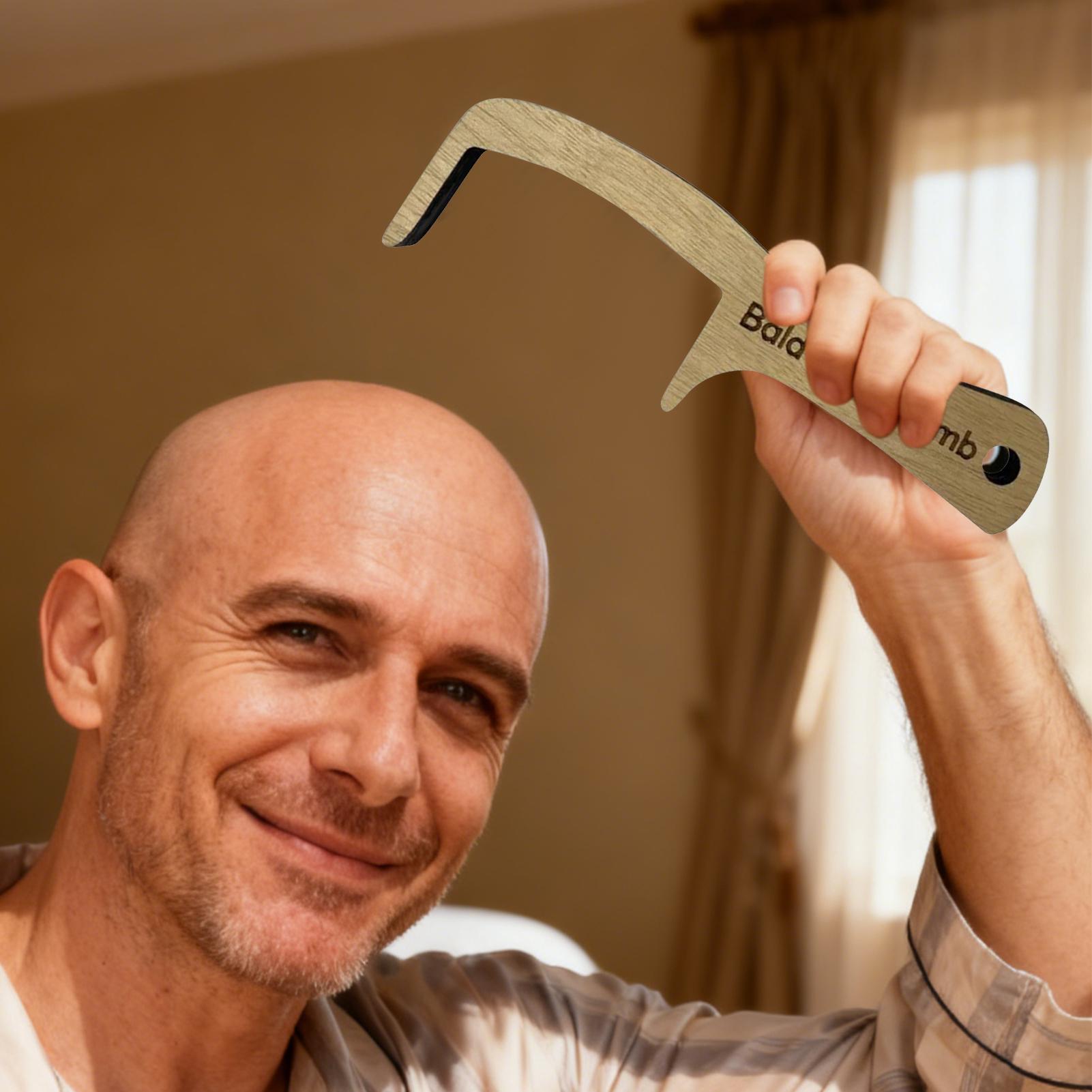 Grzebień dla łysych mężczyzn,  – Men'S Grooming Tool recenzja i cena