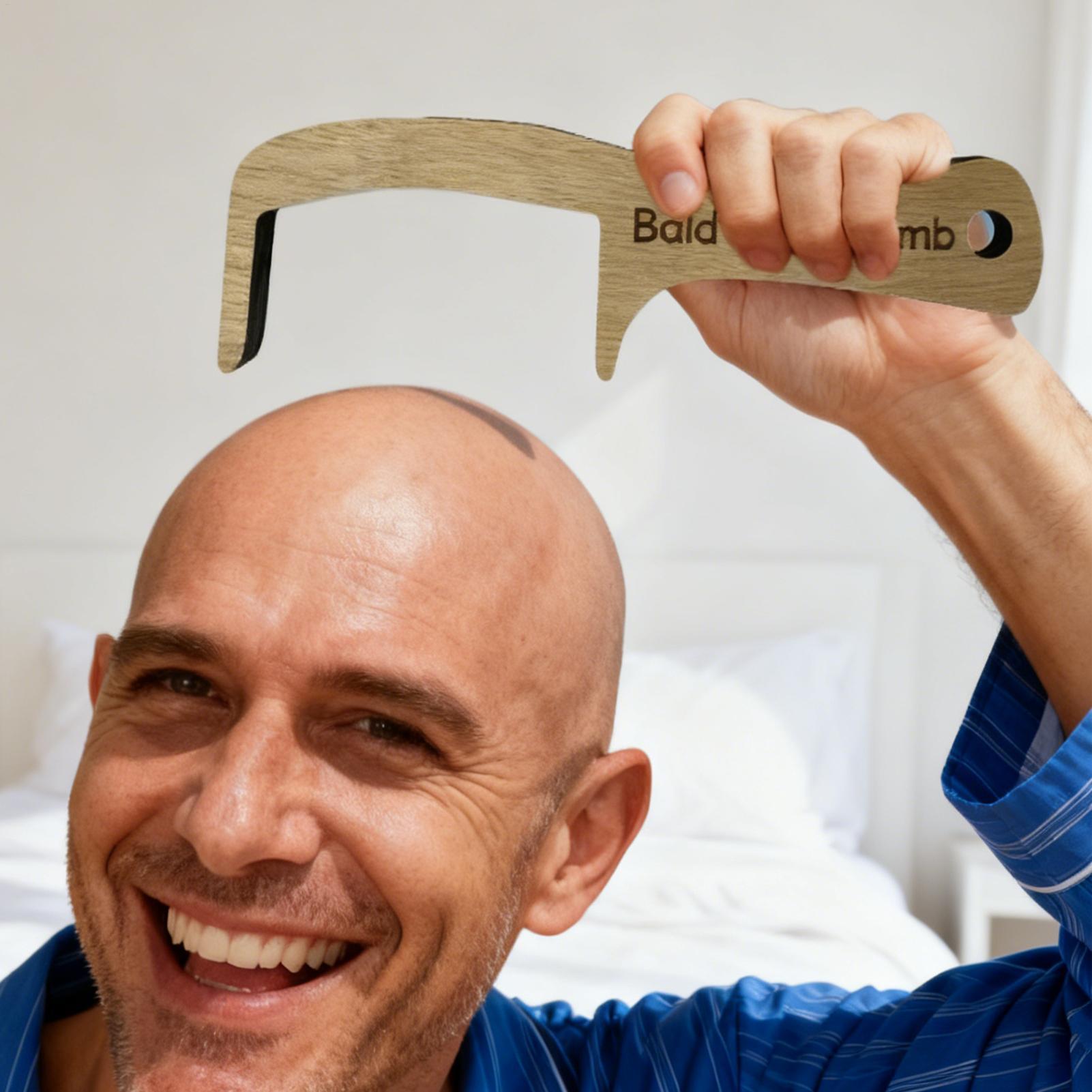 Grzebień dla łysych mężczyzn,  – Men'S Grooming Tool recenzja i cena