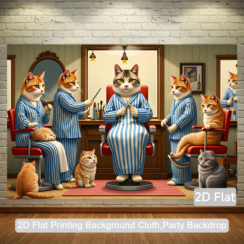 Zabawny gobelin z motywem salo – Men'S Grooming Room recenzja i cena