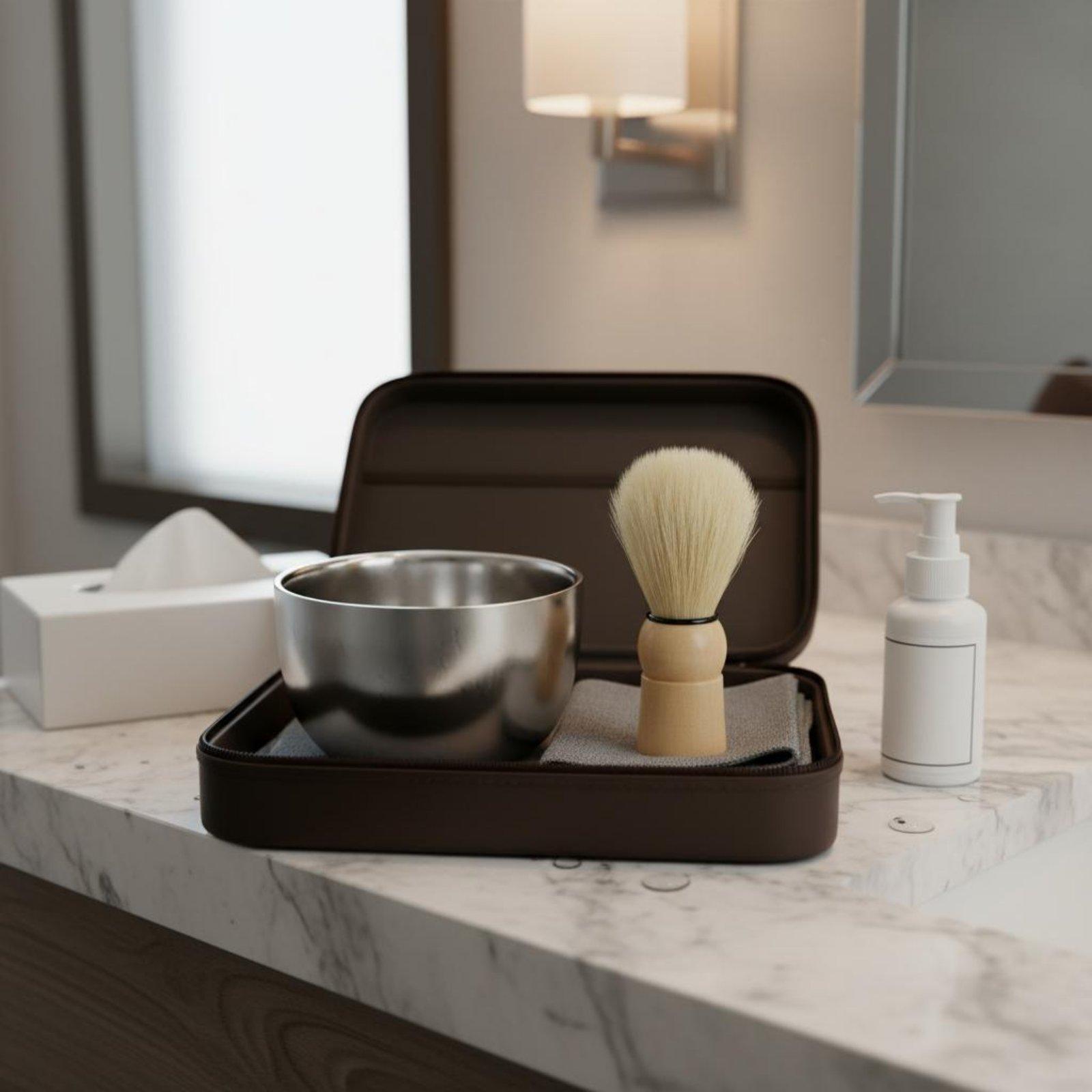 Metalowa miska na piankę do go – Men'S Grooming Facial recenzja i cena