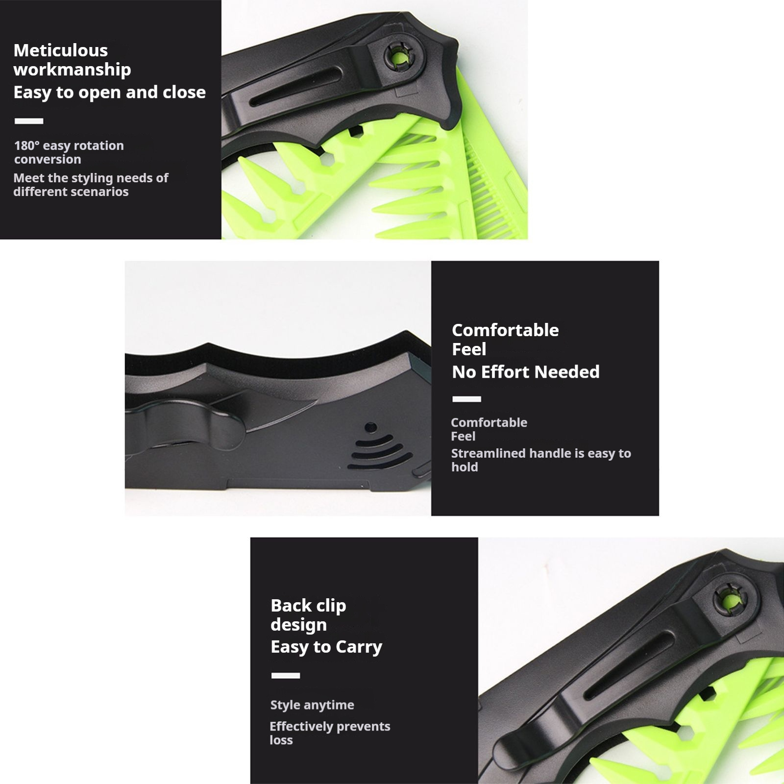 Składany grzebień dwustronny d – Men'S Grooming Tool recenzja i cena