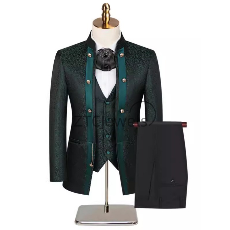 Męski garnitur w nowym chiński – Men'S Grooming For Wedding recenzja i cena