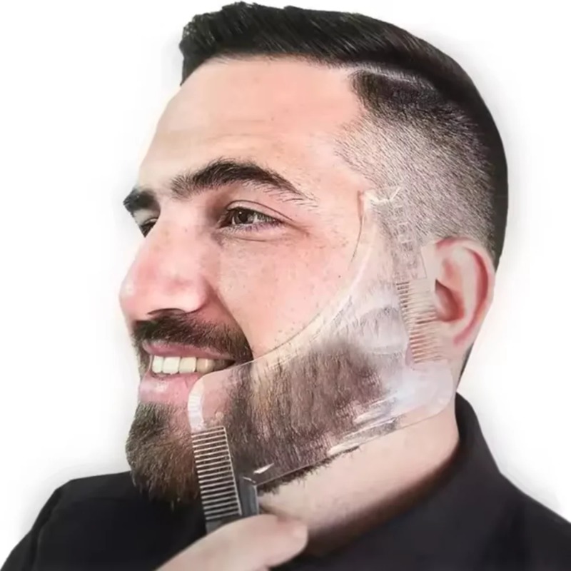 1 szt. Męski grzebień do kszta – Men'S Grooming Facial recenzja i cena