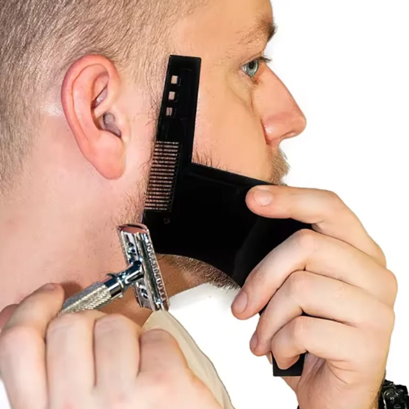 1 szt. Męski grzebień do kszta – Men'S Grooming Facial recenzja i cena