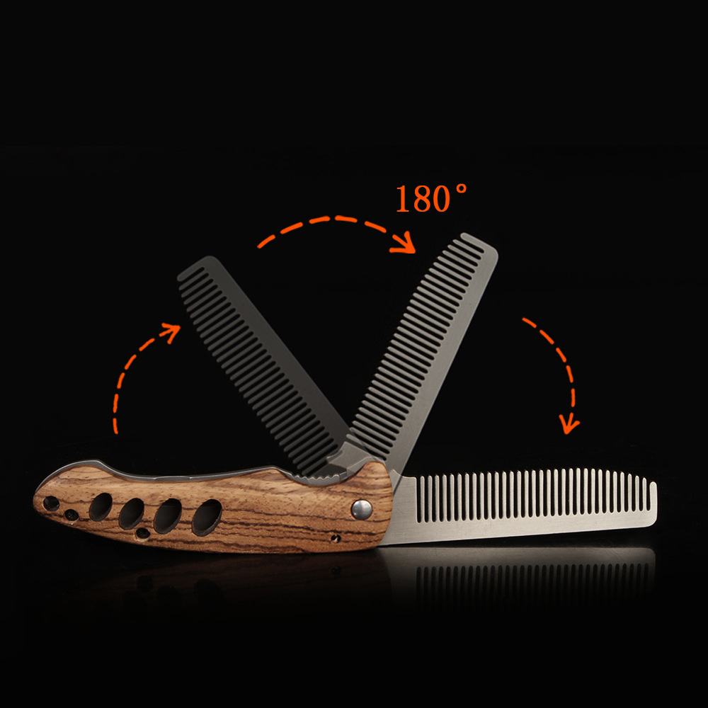 Składany grzebień do brody z l – Mens Grooming Box recenzja i cena