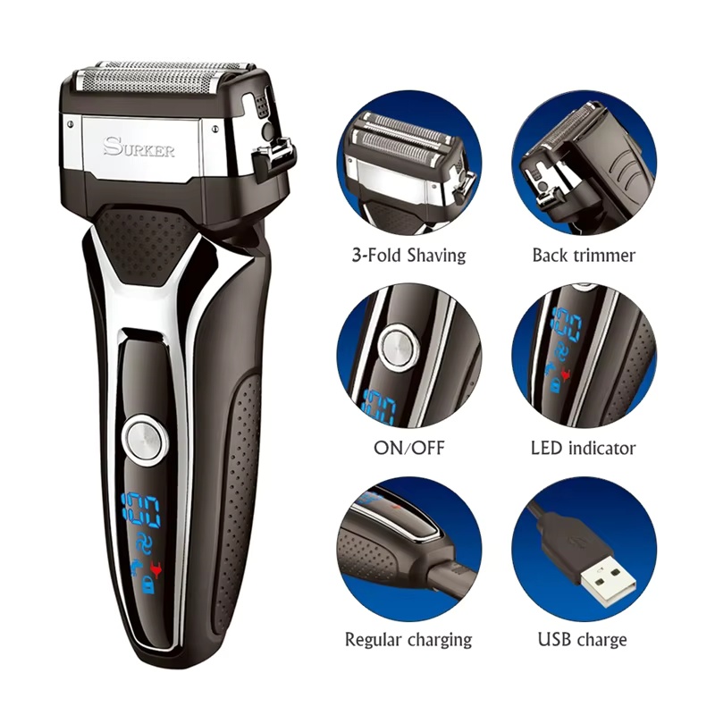 Elektryczna golarka Surker dla – Men'S Grooming Blade recenzja i cena